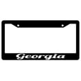 thumbnail image 1 of Georgia Black Plastic License Plate Frame, 1 of 1