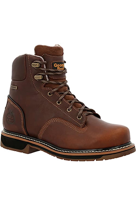 AMP LT Edge Waterproof Alloy Toe Work Boot Size 8(M)