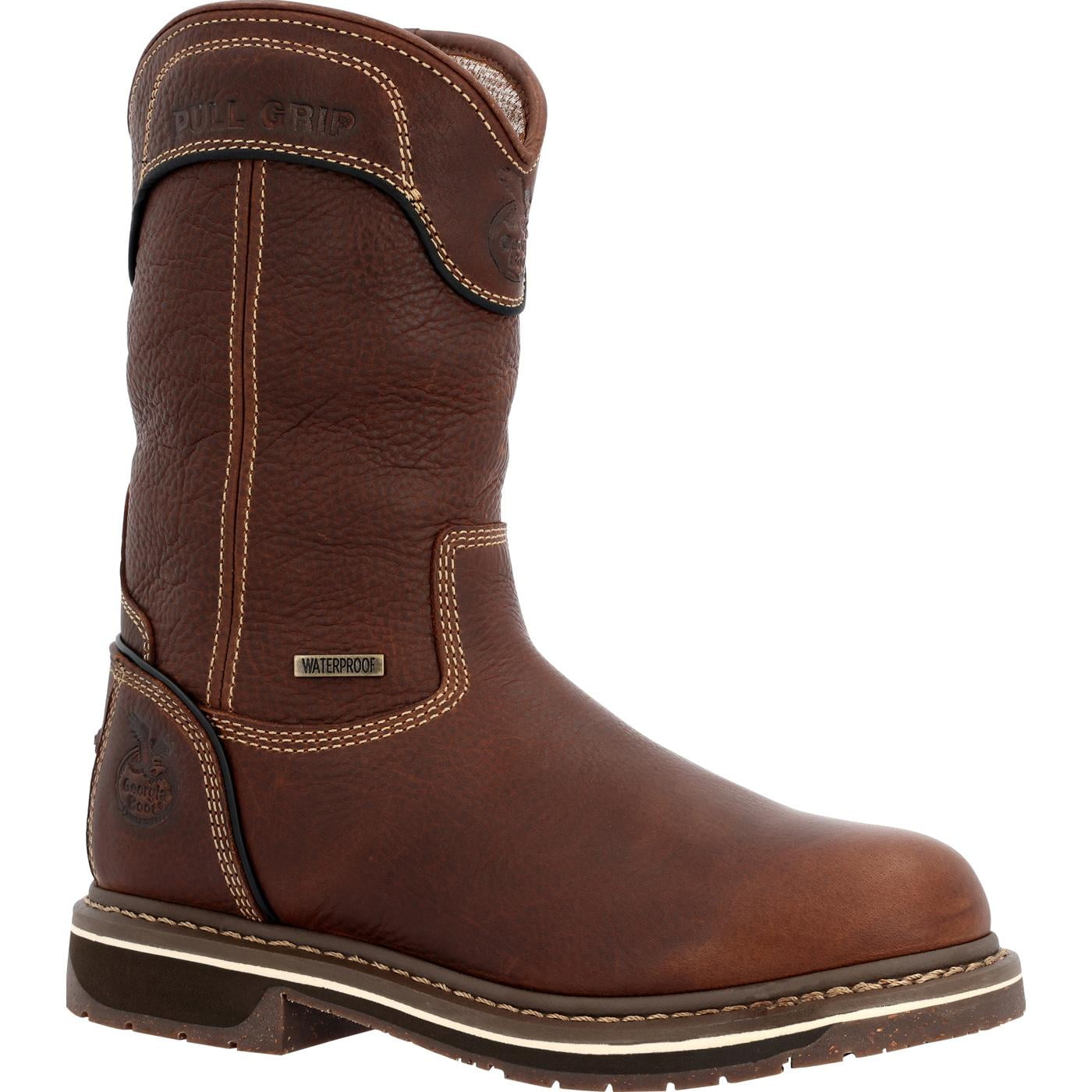 Womens waterproof clearance pull on boots