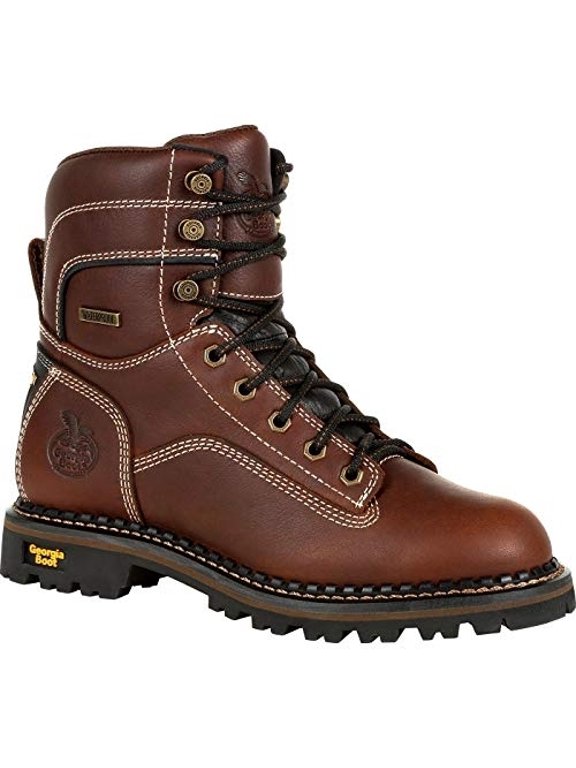 AMP LT Logger Women's Waterproof Low Heel Logger Boot Size 10(M)