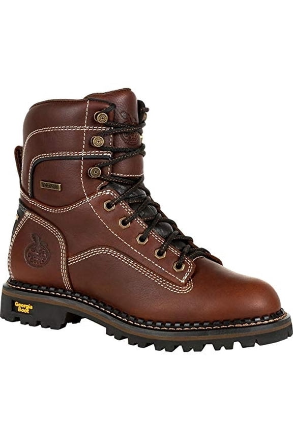 AMP LT Logger Women's Waterproof Low Heel Logger Boot Size 10(M)
