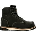thumbnail image 1 of Georgia Boot AMP LT Wedge Waterproof Moc-Toe Black Work Boot, 1 of 7