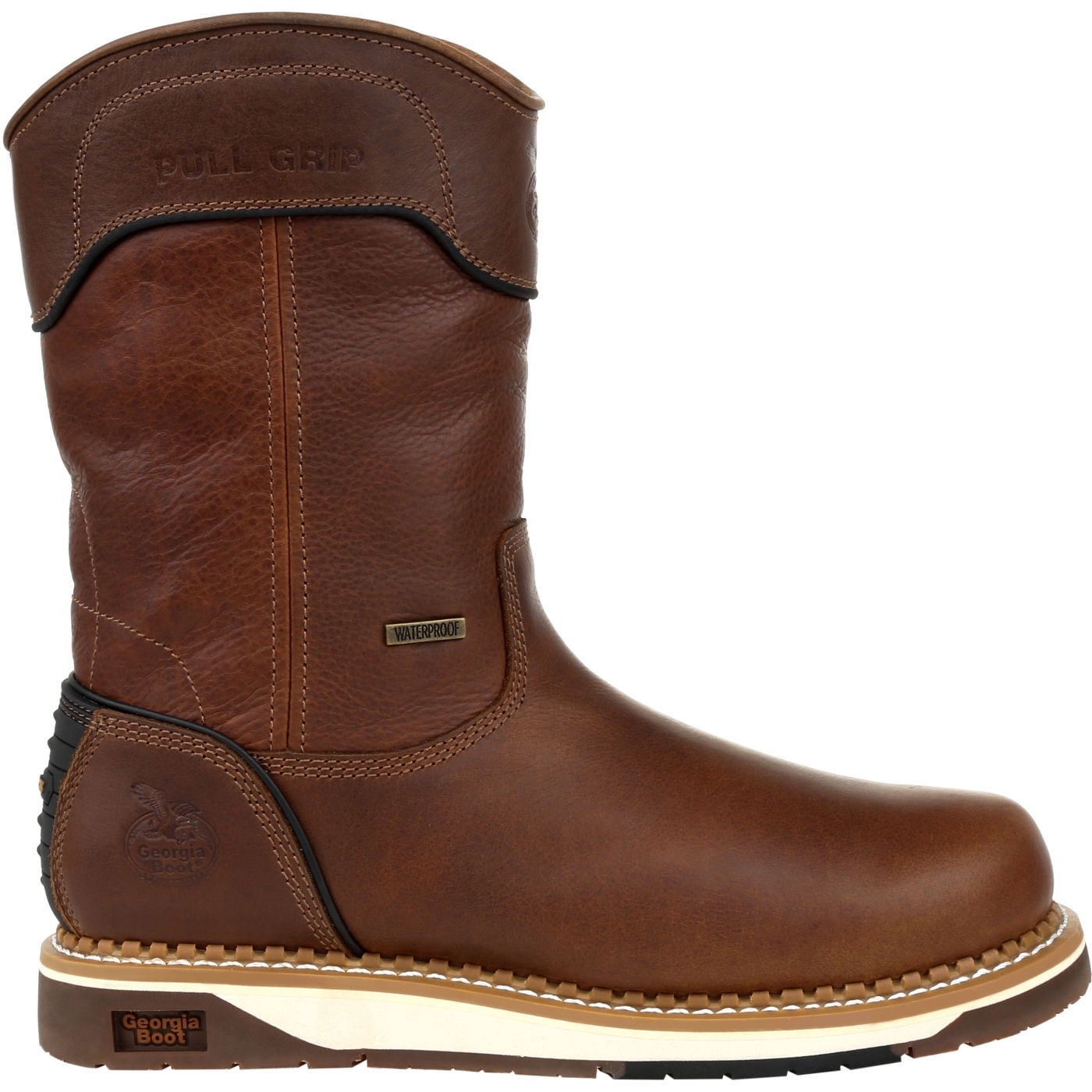 Georgia Boot AMP LT Wedge Waterproof Pull On Work Boot  display picture 1