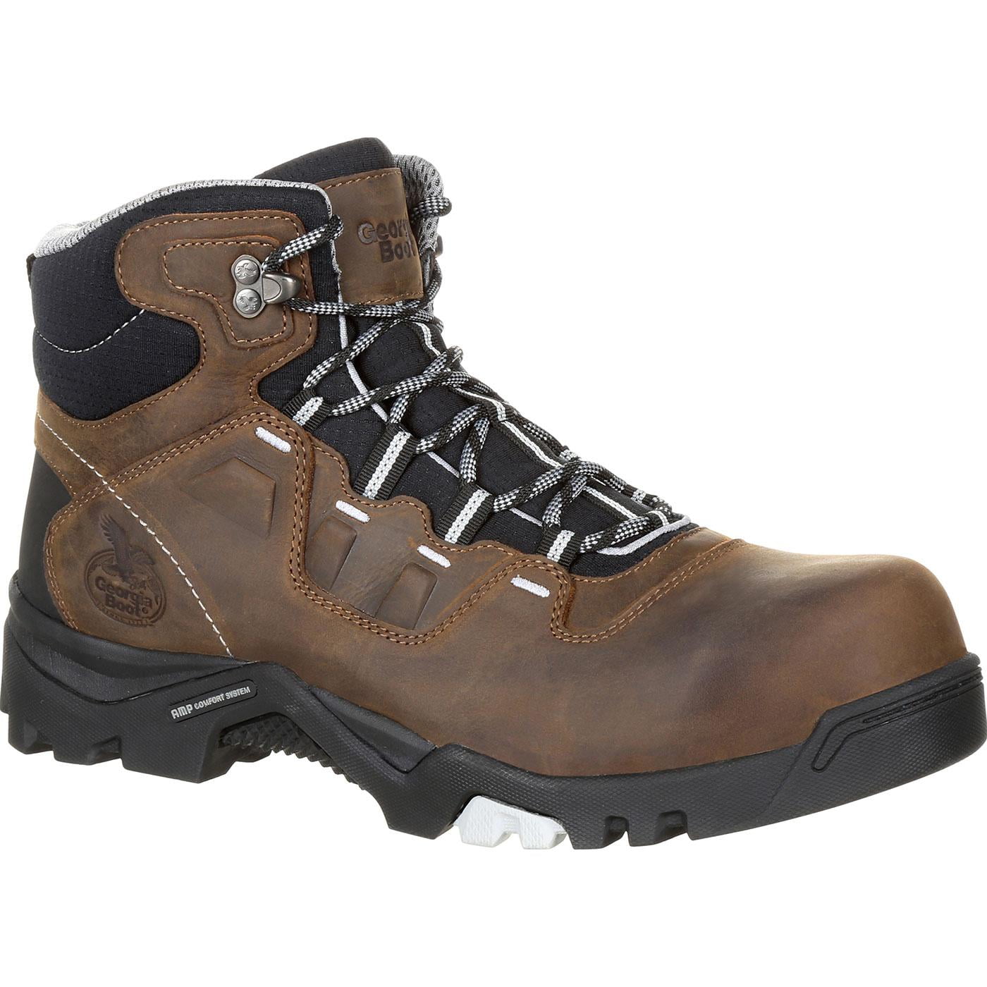 Georgia Boot Amplitude Composite Toe Waterproof Work Boot Walmart
