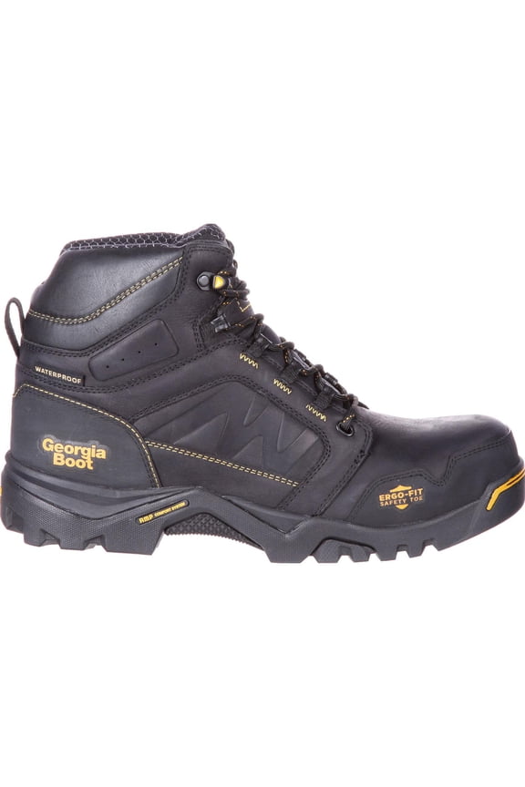 Amplitude Composite Toe Waterproof Black Work Boot
