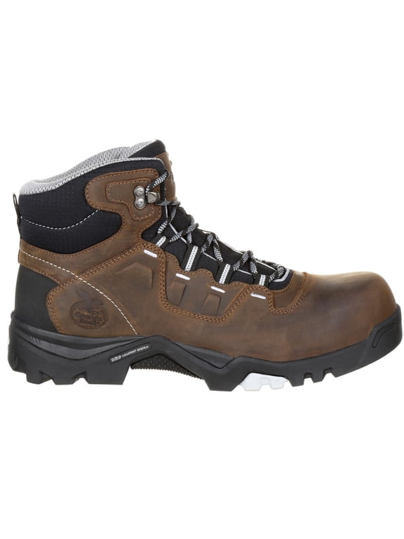 Amplitude Composite Toe Waterproof Work Boot, Brown, Size 10(W)