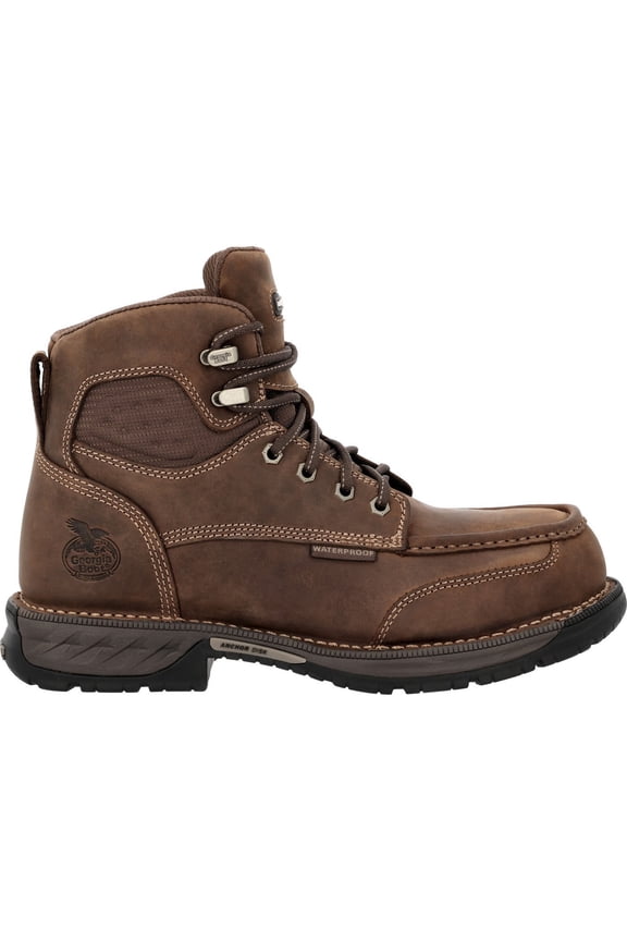 Athens 360 6" Side-Zip Waterproof Nano Composite Toe Moc-Toe Work Boot