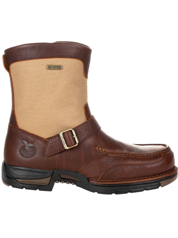 Athens Waterproof Side-Zip Boot, Brown, Size 11(M)