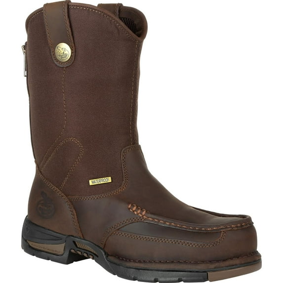 Georgia Boot Athens Waterproof Wellington Size 12(M)