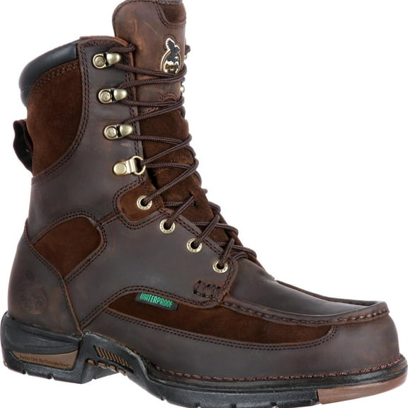Georgia Boot Athens Waterproof Work Boot Size 8(W)