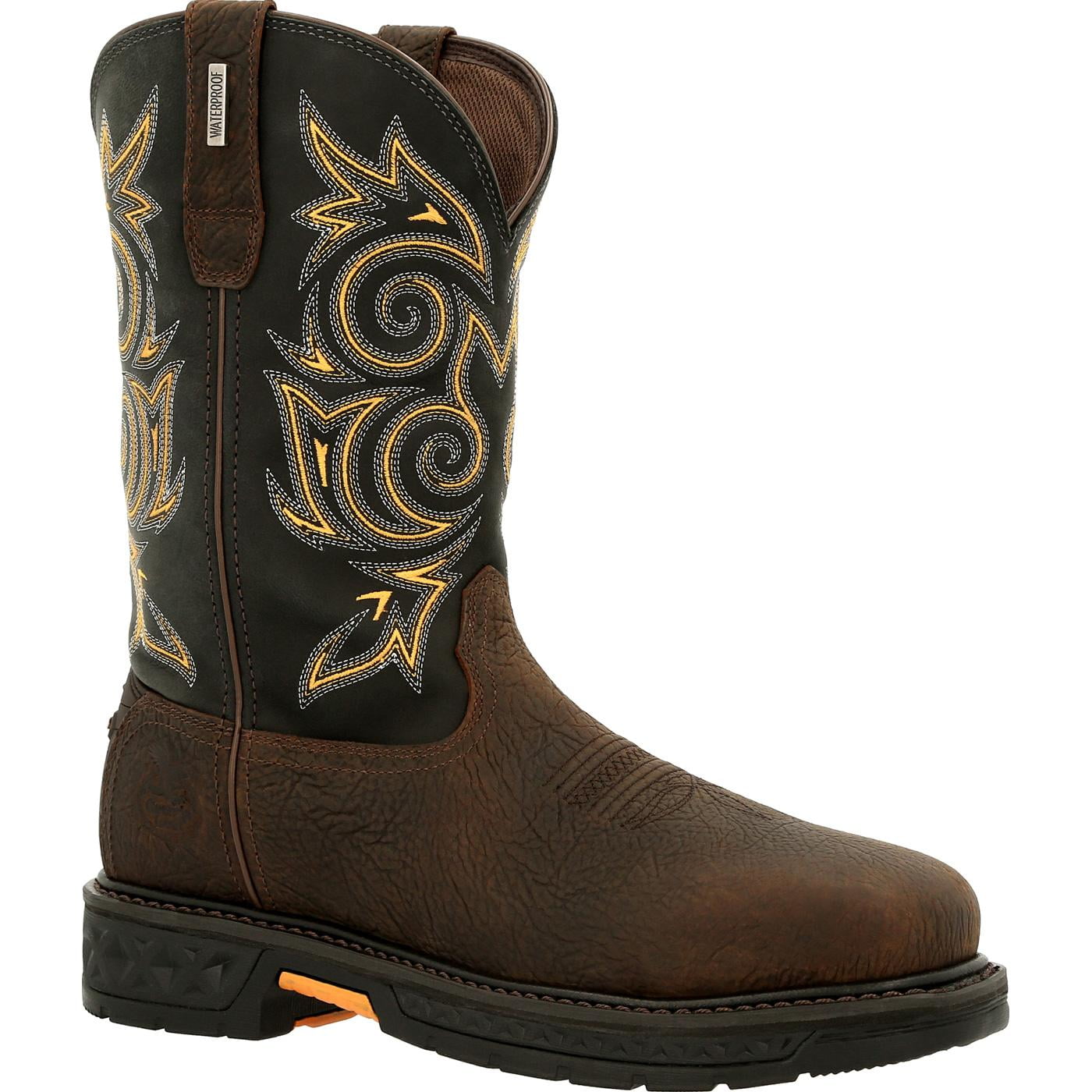 Georgia Boot Carbo Tec LT Steel Toe Waterproof Pull On Work Boot Size 9 M Walmart