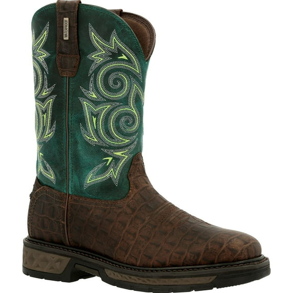 Georgia Boot Carbo-Tec LT Waterproof Pull-On Boot Size 11(W)