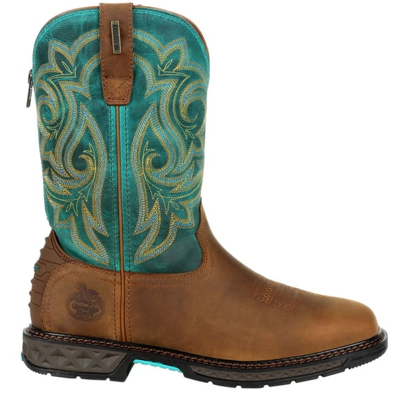 Georgia Boot Carbo-Tec LT Women's Steel Toe Waterproof Pull-On Boot