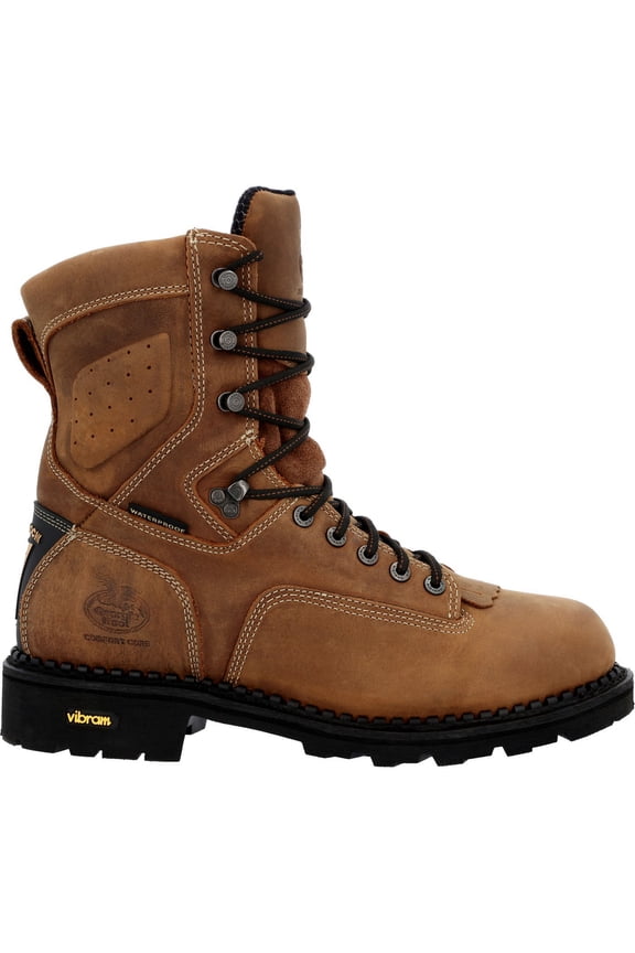 Comfort Core Waterproof Low Heel Logger Work Boot