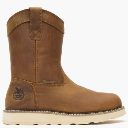 Georgia Boot Core 37 Wedge 10" Steel Toe Waterproof Pull-On Work Boot