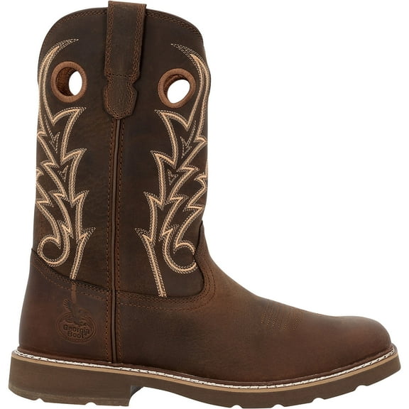Georgia Boot Core 37 11" Western Pull-On Work Boot