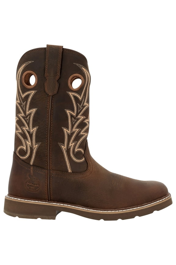 Core 37 11" Western Pull-On Work Boot