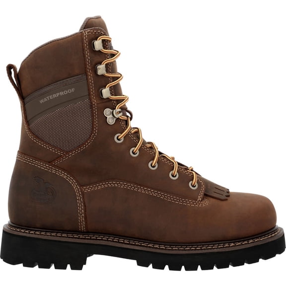 Georgia Boot Core 37 9" Low Heel Waterproof Composite Toe Logger Work Boot