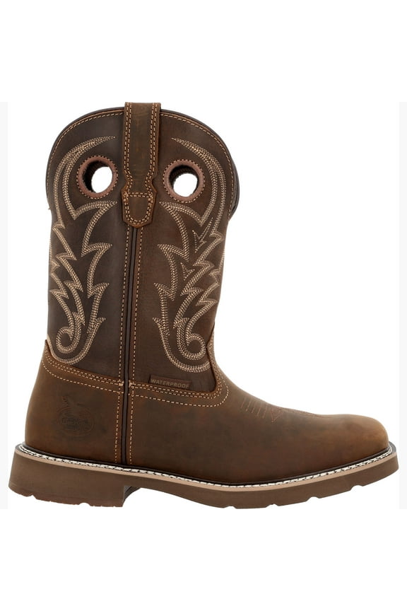 Core 37 Western 11" Waterproof Pull-On Work Boot