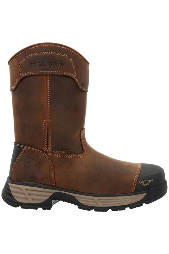 Durablend Edge 10" Waterproof Alloy Toe Pull On Work Boot