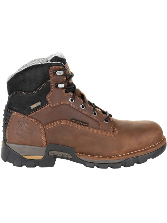Eagle One Waterproof Work Boot, Brown, Size 10(W)