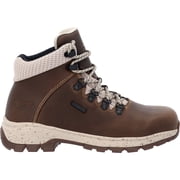 Georgia Boot Eagle Trail Womens Alloy Toe Waterproof Hiker, Brown, Size 7.5W