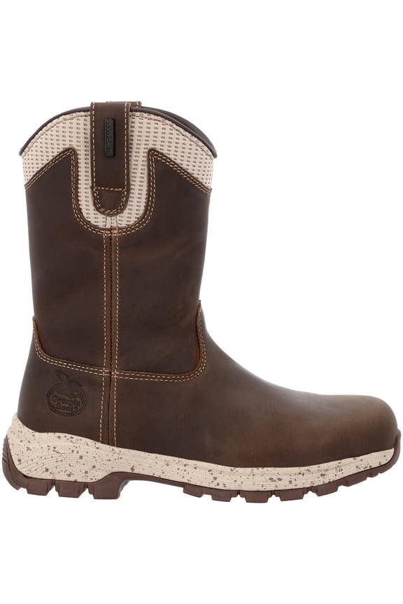 Eagle Trail Women’s Alloy Toe Pull-On Work Boot