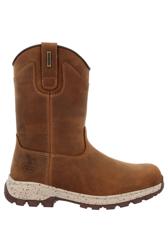 Eagle Trail Women's Waterproof Pull-On Work Boot