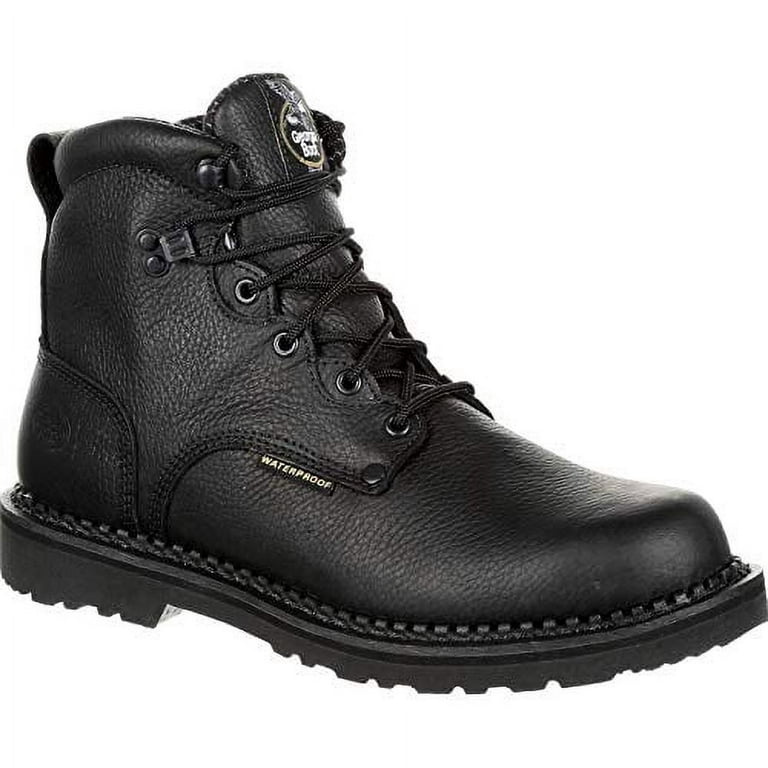 Georgia Boot Georgia Giant Steel Toe Waterproof Work Boot Black