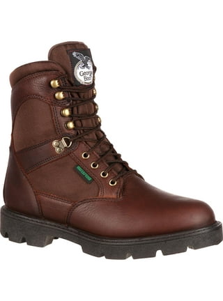 Georgia Boot Mens Steel Toe Boots in Mens Work Boots Walmart