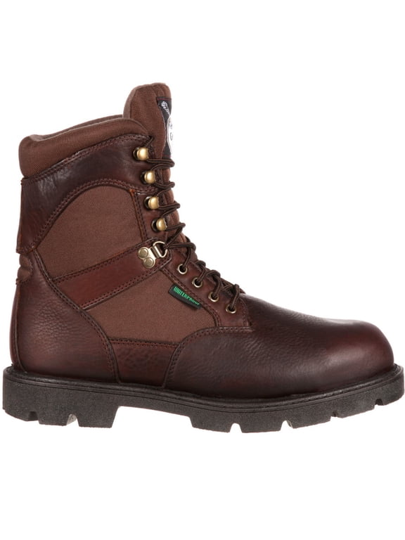 Homeland Waterproof 600G Insulated Work Boot, Brown, Size 10(W)