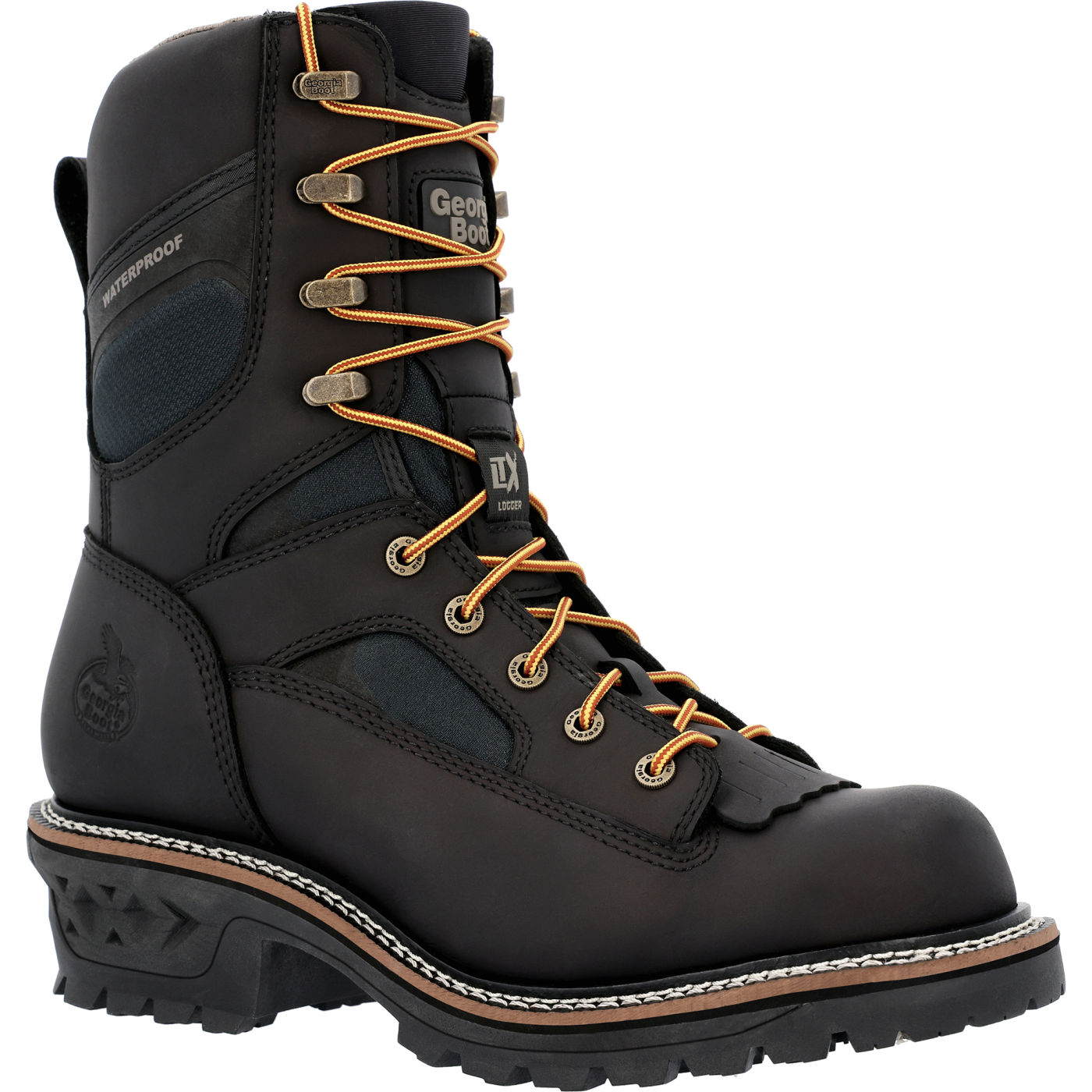 Georgia Boot LTX Logger Composite Toe Waterproof Work Boot Size 12 M Walmart