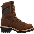 thumbnail image 1 of Georgia Boot LTX Logger Composite Toe Waterproof Work Boot, Brown, Size 6.5(M), 1 of 1