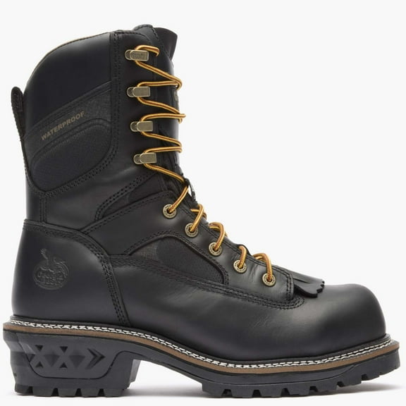 Georgia Boot LTX Logger Composite Toe Waterproof Black Work Boot
