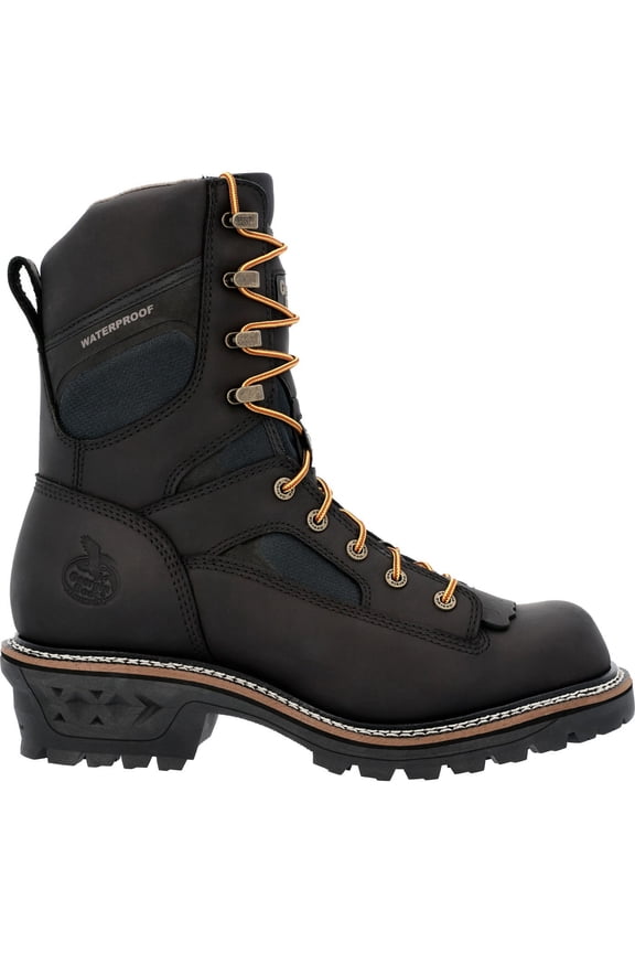 LTX Logger Waterproof Black Work Boot