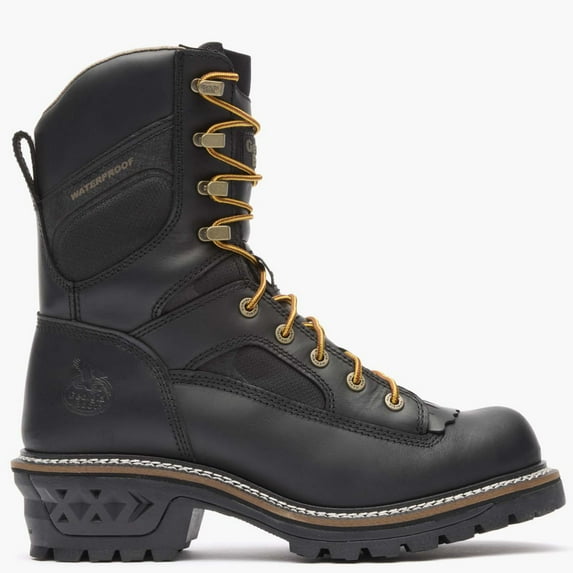 Georgia Boot LTX Logger Waterproof Black Work Boot