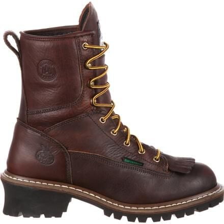 Georgia Boot Men's 8" Safety Toe Logger Boot