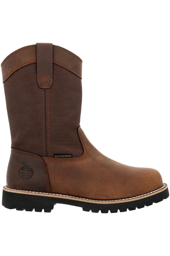 Core 37 Steel Toe Waterproof 10" Pull-On Work Boot