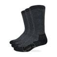 thumbnail image 1 of Georgia Boot Mens Merino Wool Blend Seamless Toe Crew Socks 3 Pair Pack, 1 of 5