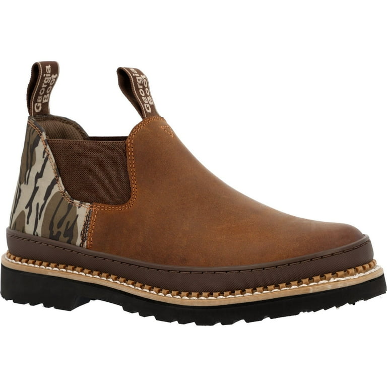 Georgia Boot Mossy Oak Bottomlands Romeo Work Shoe - Walmart.com