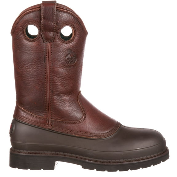 Georgia Boot Muddog Steel Toe Wellington Work Boot