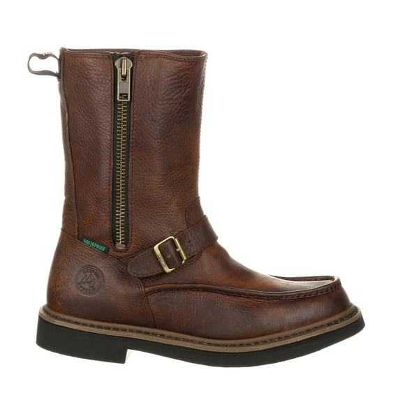 Georgia Boot Side Zip Waterproof Work Wellington
