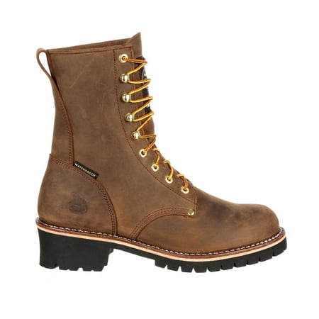 Georgia Boot Steel Toe Waterproof 400G Insulated Logger Work Boot
