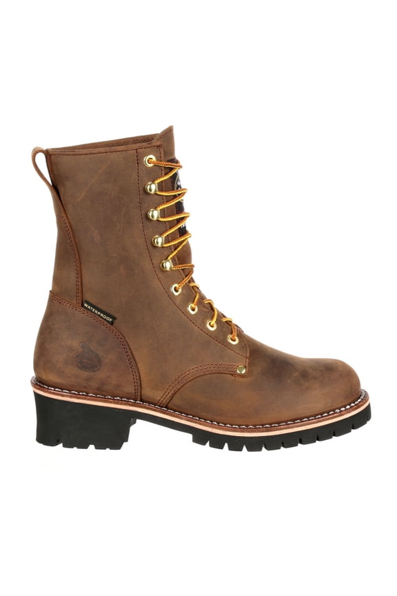 Steel Toe Waterproof 400G Insulated Logger Work Boot