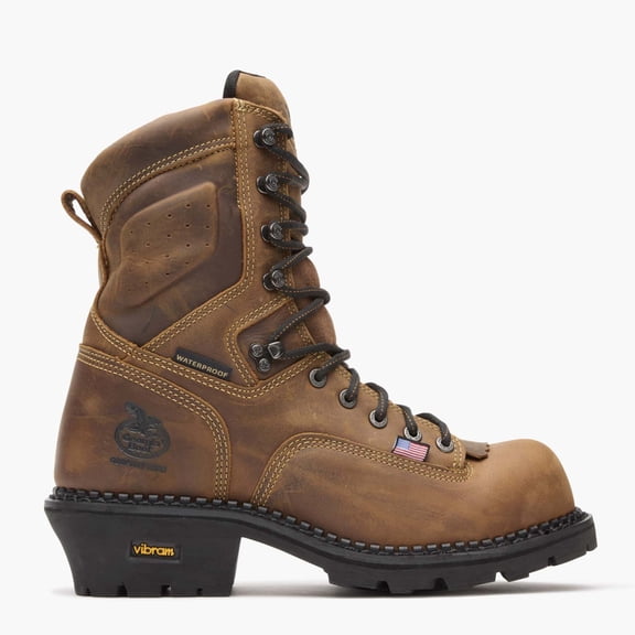Georgia Boot USA Logger Composite Toe Waterproof Work Boot