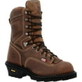 thumbnail image 1 of Georgia Boot USA Logger Waterproof Work Boot Size 11(W), 1 of 7