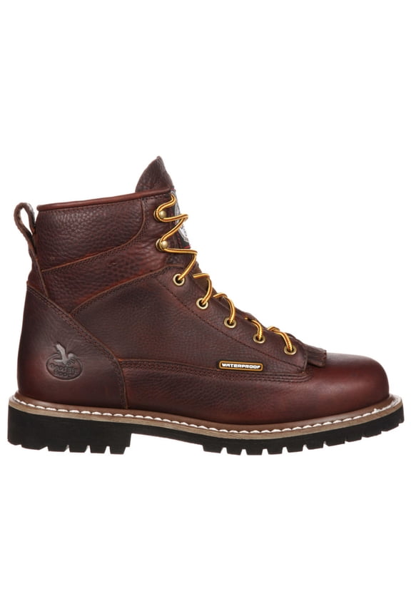 Waterproof Lace-To-Toe Work Boot