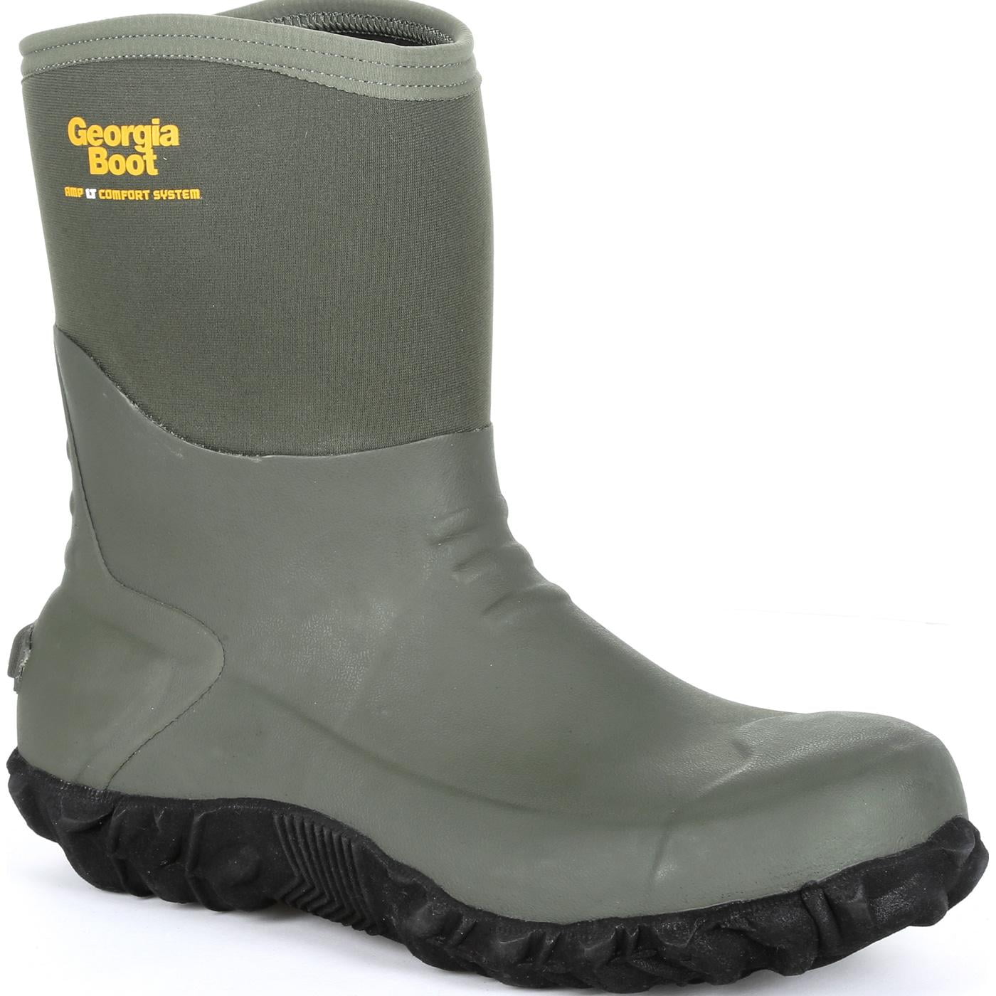 mens mid rubber boots