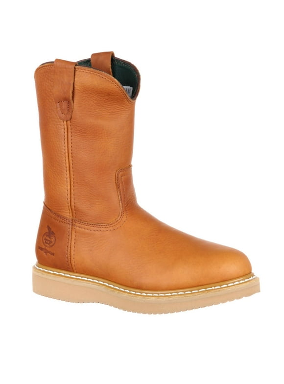 Wedge Steel Toe Pull On Work Boot