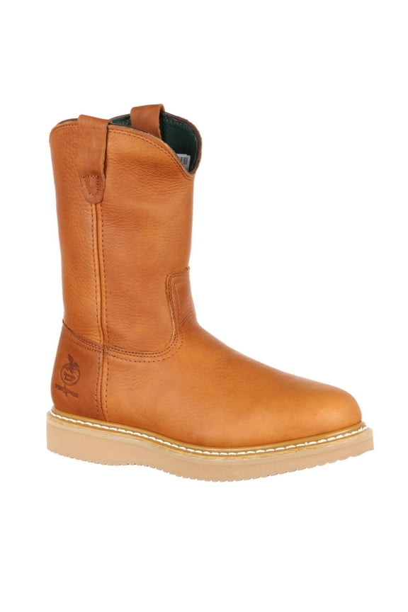 Wedge Steel Toe Pull On Work Boot